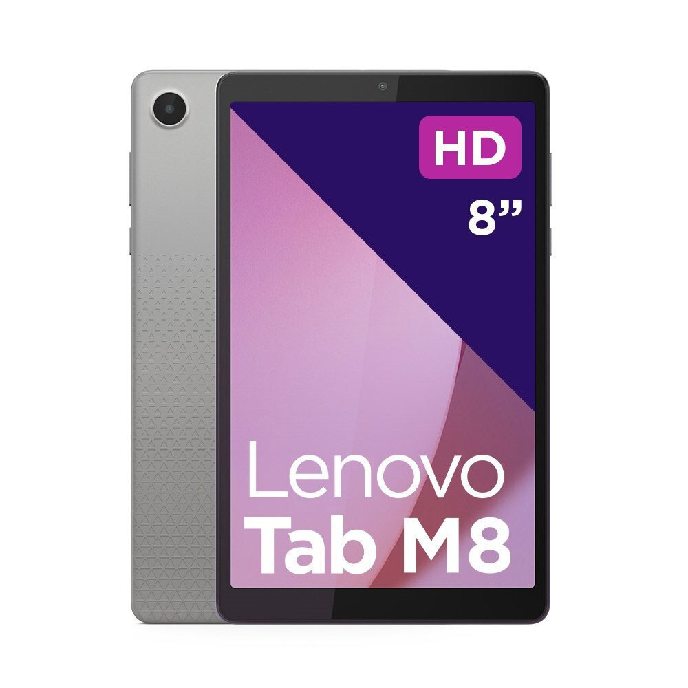TABLET LENOVO TAB M8 (4th GEN) TB300XU 8.0" WiFi & 4G 32GB/3GB ARCTIC GREY GR + SCREEN PROTECTOR + ΘΗΚΗ CLEAR