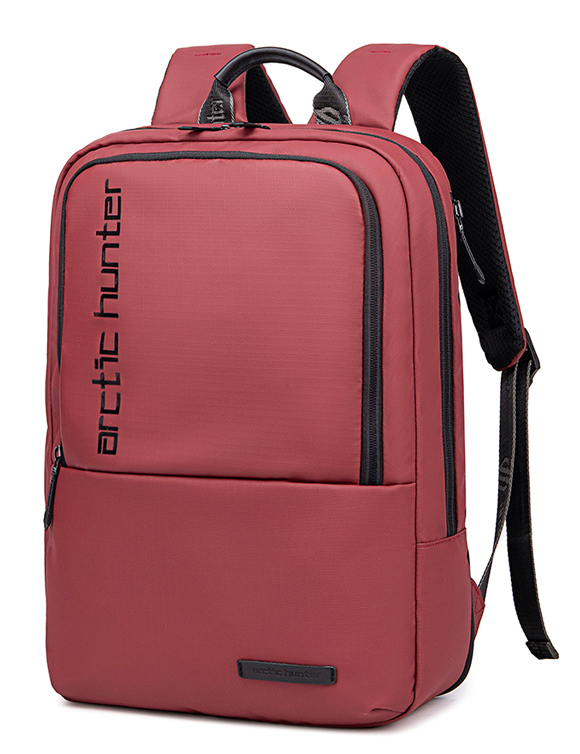 ARCTIC HUNTER τσάντα πλάτης B00529 με θήκη laptop 15.6", 22L, κόκκινη
