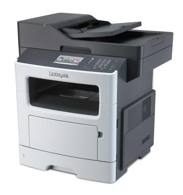 LEXMARK used MFP Printer MX511DE, Laser, Mono, low toner & drum