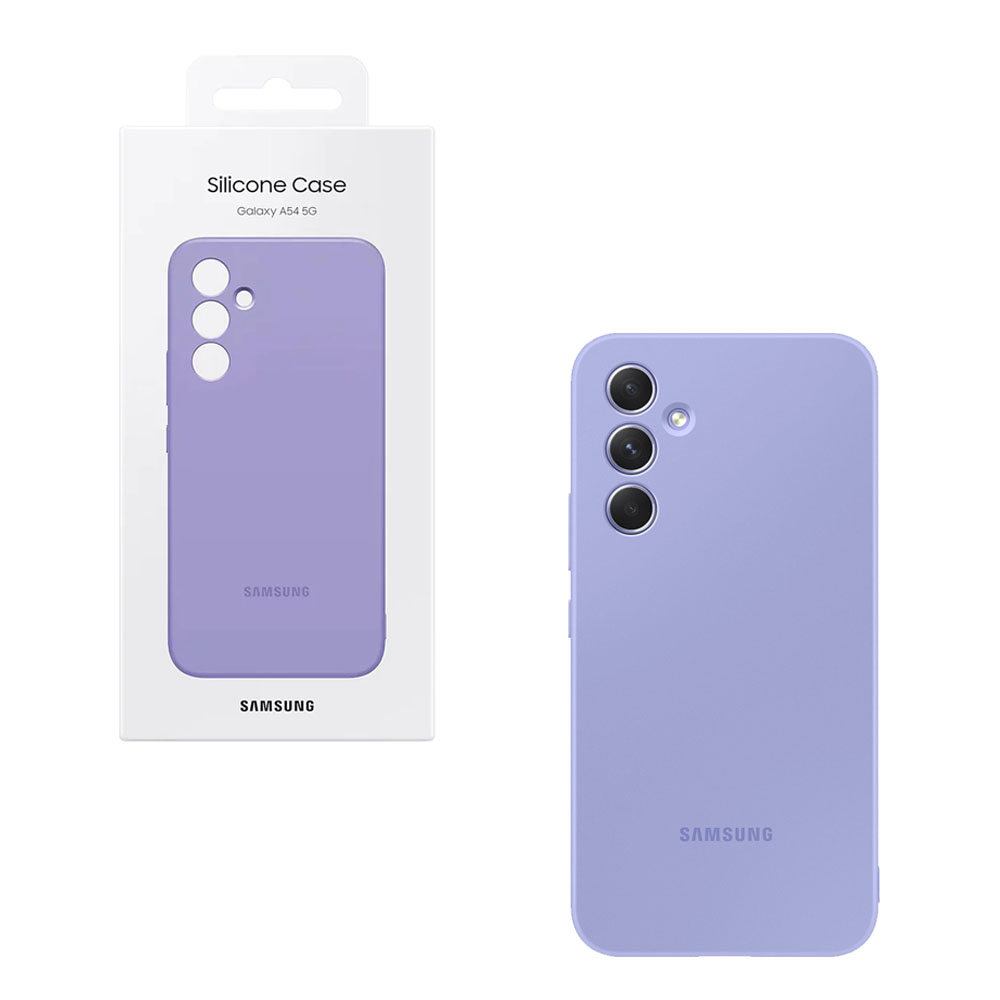 ΘΗΚΗ SAMSUNG A54 5G A546 SILICONE COVER EF-PA546TVEGWW BLUEBERRY PACKING OR