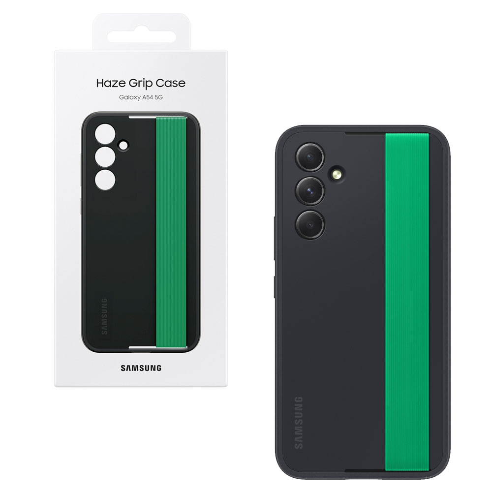 ΘΗΚΗ SAMSUNG A54 5G A546 HAZE GRIP COVER EF-XA546CBEGWW BLACK PACKING OR