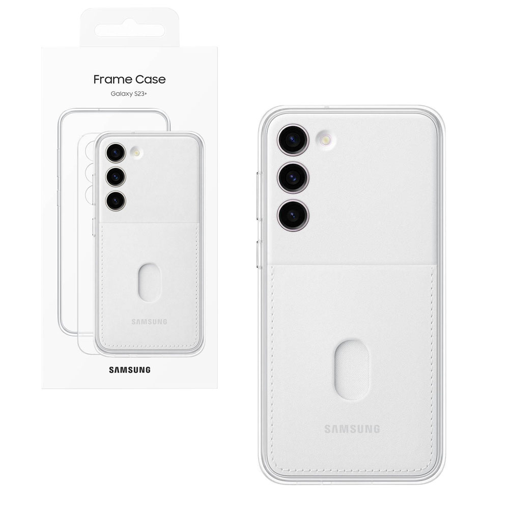 ΘΗΚΗ SAMSUNG S23 PLUS 5G S916 FRAME CASE EF-MS916CWEGWW WHITE PACKING OR