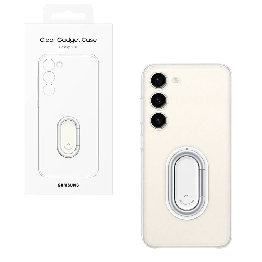 ΘΗΚΗ SAMSUNG S23 5G S911 GADGET CLEAR COVER EF-XS911CTEGWW TRANSPARENT PACKING OR