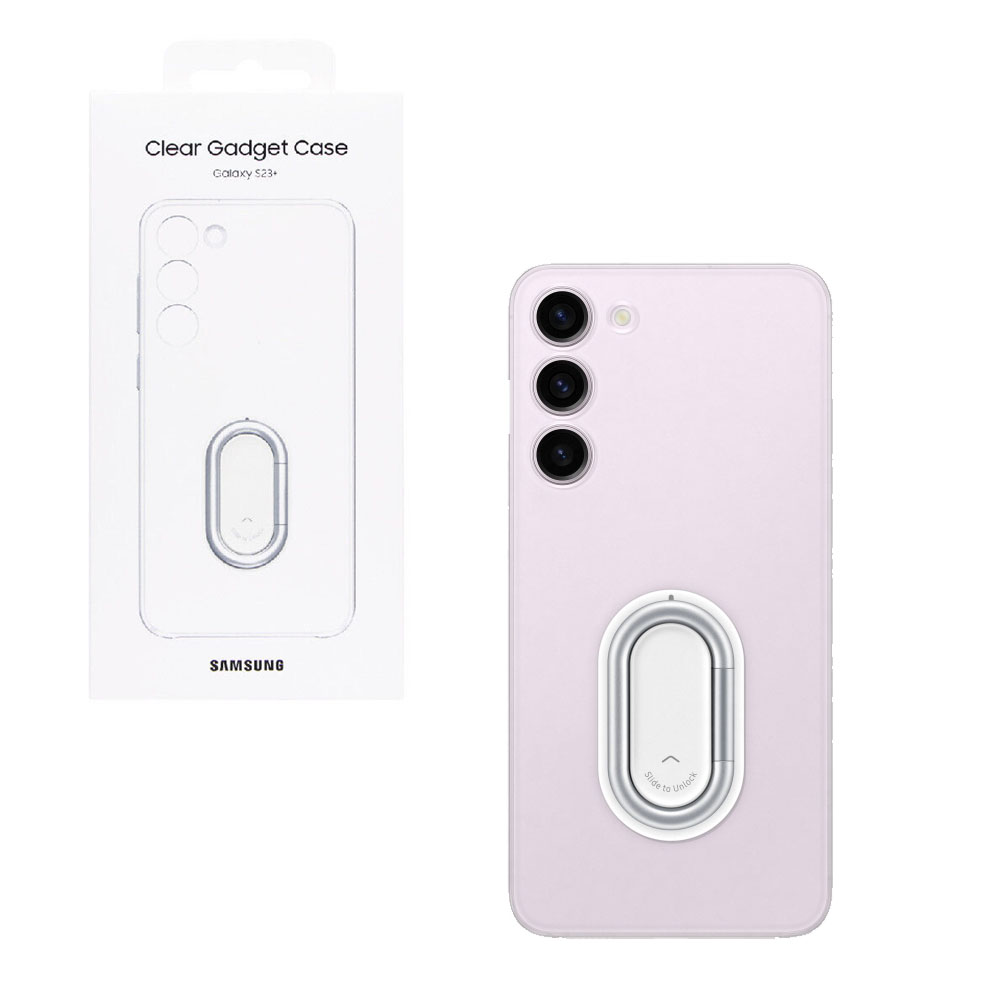 ΘΗΚΗ SAMSUNG S23 PLUS 5G S916 GADGET CLEAR COVER EF-XS916CTEGWW TRANSPARENT PACKING OR