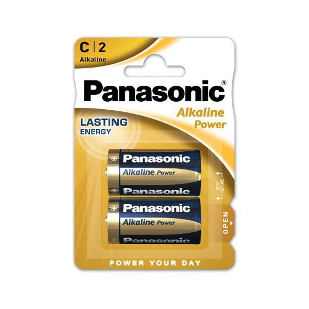 PANASONIC ΑΛΚΑΛΙΚΕΣ ΜΠΑΤΑΡΙΕΣ LR14/SIZE C 1.5V 2/BLISTER