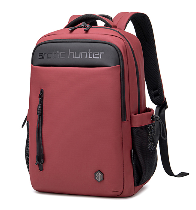ARCTIC HUNTER τσάντα πλάτης B00534 με θήκη laptop 15.6", 21L, κόκκινη
