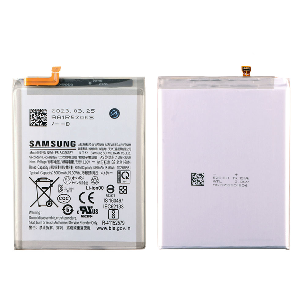 ΜΠΑΤΑΡΙΑ SAMSUNG EB-BA326ABY A326 A32 5G/M225 M22 4860mAh BULK 3P OR