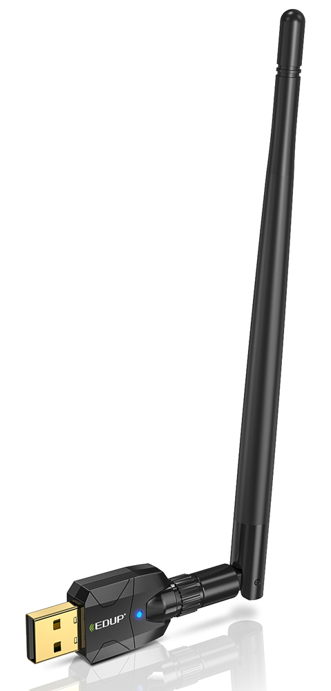 EDUP USB αντάπτορας Bluetooth 5.1 EP-B3536GS, 5dBi, έως 150m, μαύρος