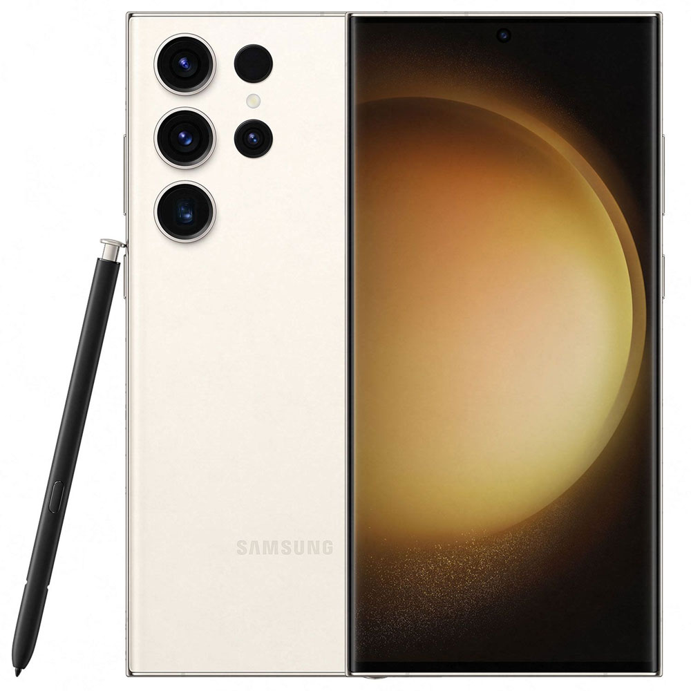 ΚΙΝΗΤΟ SAMSUNG GALAXY S23 ULTRA S918 (6.8") 5G 256GB/8GB DUAL SIM CREAM GR