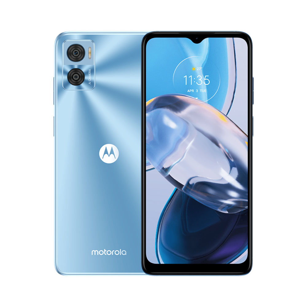 ΚΙΝΗΤΟ MOTOROLA MOTO E22 XT2239-6 6.5" 4G 64GB/4GB DUAL SIM CRYSTAL BLUE GR