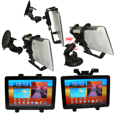 ΒΑΣΗ ΑΥΤΟΚΙΝΗΤΟΥ ΒΕΝΤΟΥΖΑ 360° IPAD/TABLET PC 7",8",10.2",12"