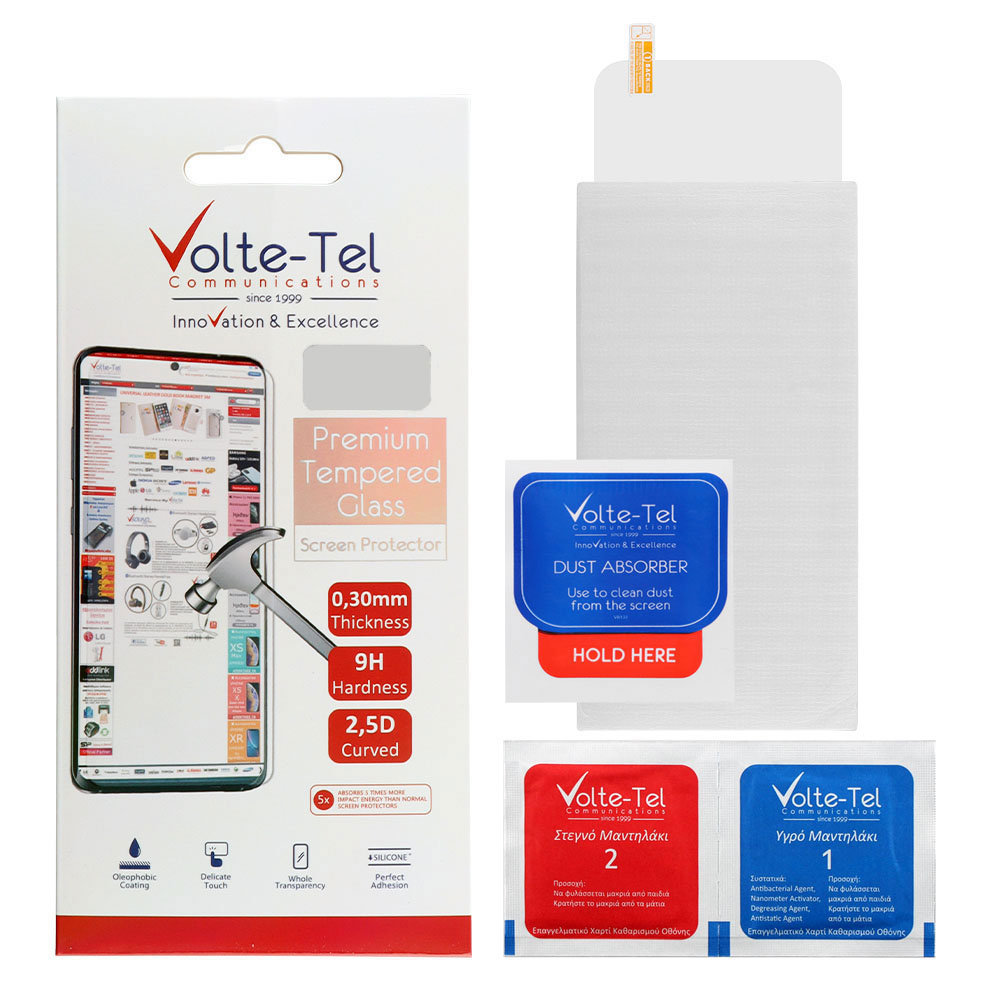 VOLTE-TEL TEMPERED GLASS IPHONE 14 6.1" 9H 0.30mm 2.5D FULL GLUE