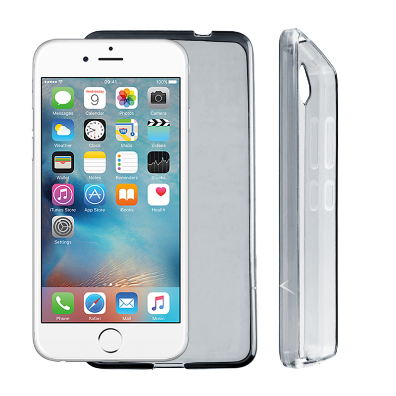 VOLTE-TEL ΘΗΚΗ IPHONE 6S/6 SLIMCOLOR TPU ΔΙΑΦΑΝΗ ΓΚΡΙ