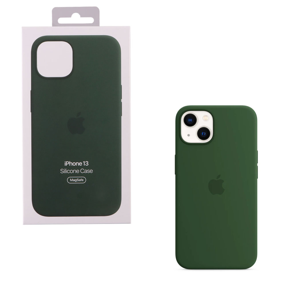 ΘΗΚΗ IPHONE 13 MM263ZM/A A2706 SILICONE COVER WITH MAGSAFE CLOVER PACKING OR