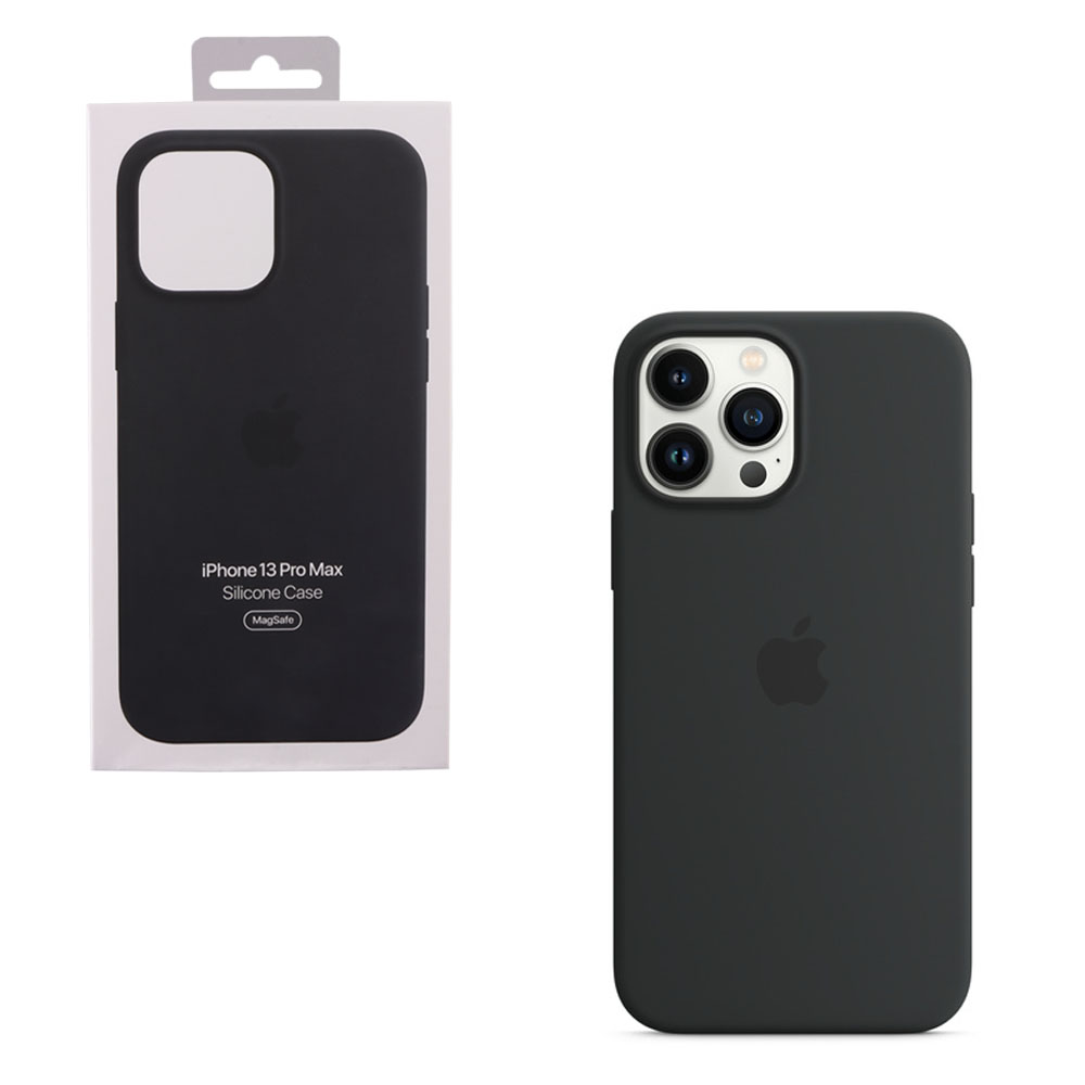 ΘΗΚΗ IPHONE 13 PRO MAX MM2U3ZM/A A2708 SILICONE COVER WITH MAGSAFE MIDNIGHT PACKING OR