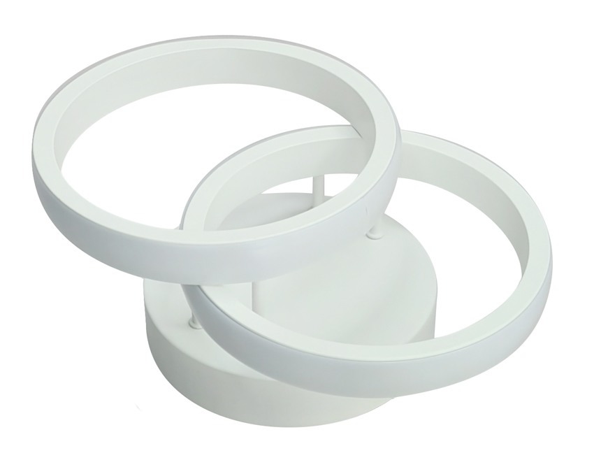 POWERTECH LED φωτιστικό οροφής HLL-0082, 20W, 4000K, 24.5x16.5cm, λευκό