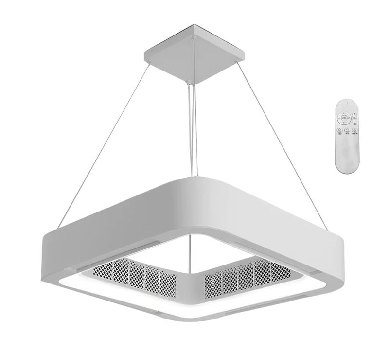 POWERTECH smart ανεμιστήρας οροφής HLL-0109 με LED, 45W, 12x58cm, λευκός