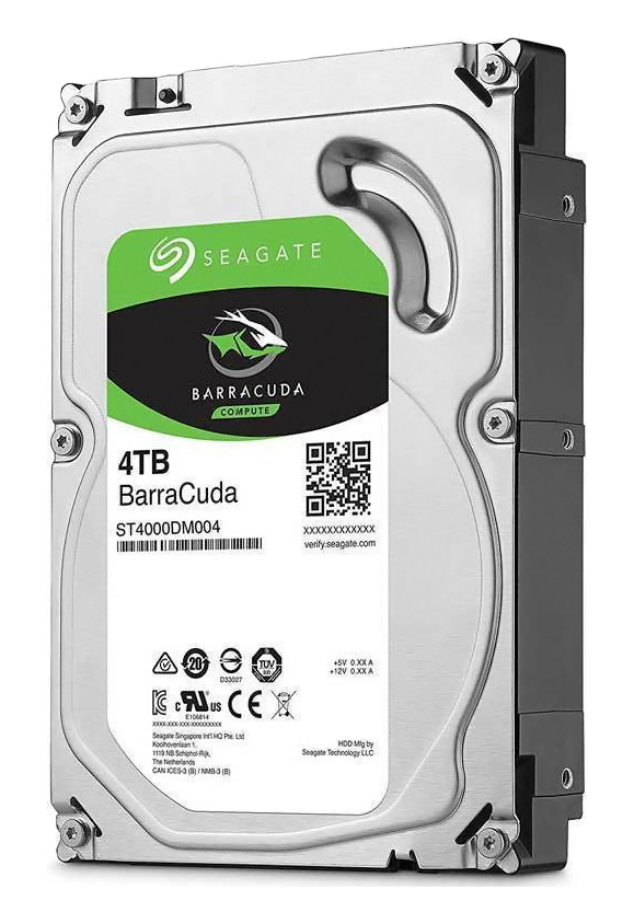 SEAGATE HDD Barracuda ST4000DM004 3.5" 4TB, 256MB, 5400RPM, SATA III