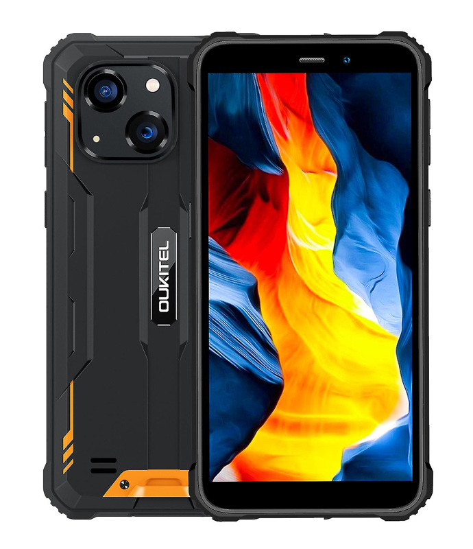 OUKITEL smartphone WP20 Pro, IP68/IP69K, 5.93" 4/64GB 6300mAh, πορτοκαλί