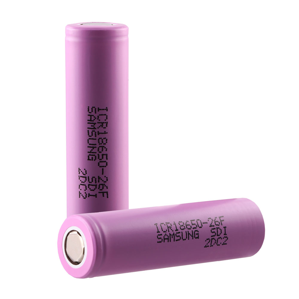 SAMSUNG ΜΠΑΤΑΡΙΑ ΕΠΑΝΑΦΟΡΤΙΖΟΜΕΝΗ ΛΙΘΙΟΥ 18650 3.7V 2600mAh Li-ion ΜΕ ΠΡΟΣΤΑΣΙΑ