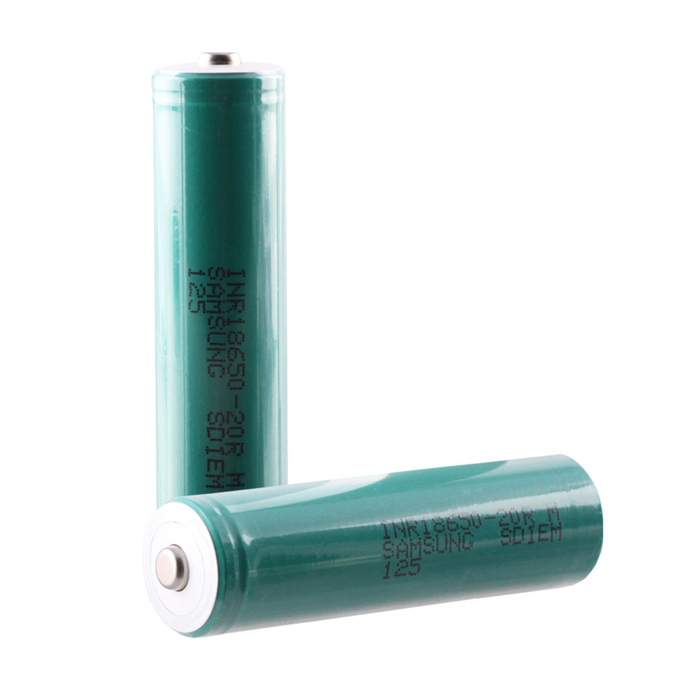 SAMSUNG ΜΠΑΤΑΡΙΑ ΕΠΑΝΑΦΟΡΤΙΖΟΜΕΝΗ ΛΙΘΙΟΥ 18650 3.7V 2000mAh Li-ion ΜΕ ΠΡΟΣΤΑΣΙΑ KAI ΚΕΦΑΛΗ
