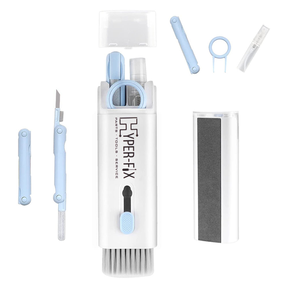 HYPER-FIX ΣΕΤ ΕΡΓΑΛΕΙΟ ΚΑΘΑΡΙΣΜΟΥ ΜΕ ΑΝΤΙΣΤΑΤΙΚΑ ΠΙΝΕΛΑ 7 IN 1