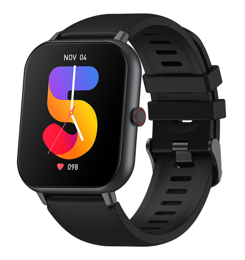ZEBLAZE smartwatch Btalk Lite, heart rate, 1.83" TFT, IP68, μαύρο
