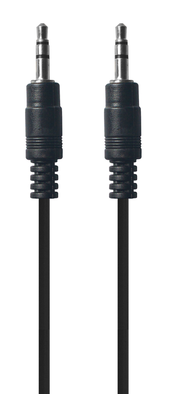 POWERTECH καλώδιο ήχου 3.5mm PTR-0145, AUX, CCS, 1.5m, μαύρο