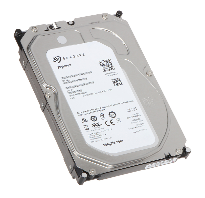 SEAGATE σκληρός δίσκος 3.5" Skyhawk Surveillance 2TB, 5900RPM, 6Gb/s, FR