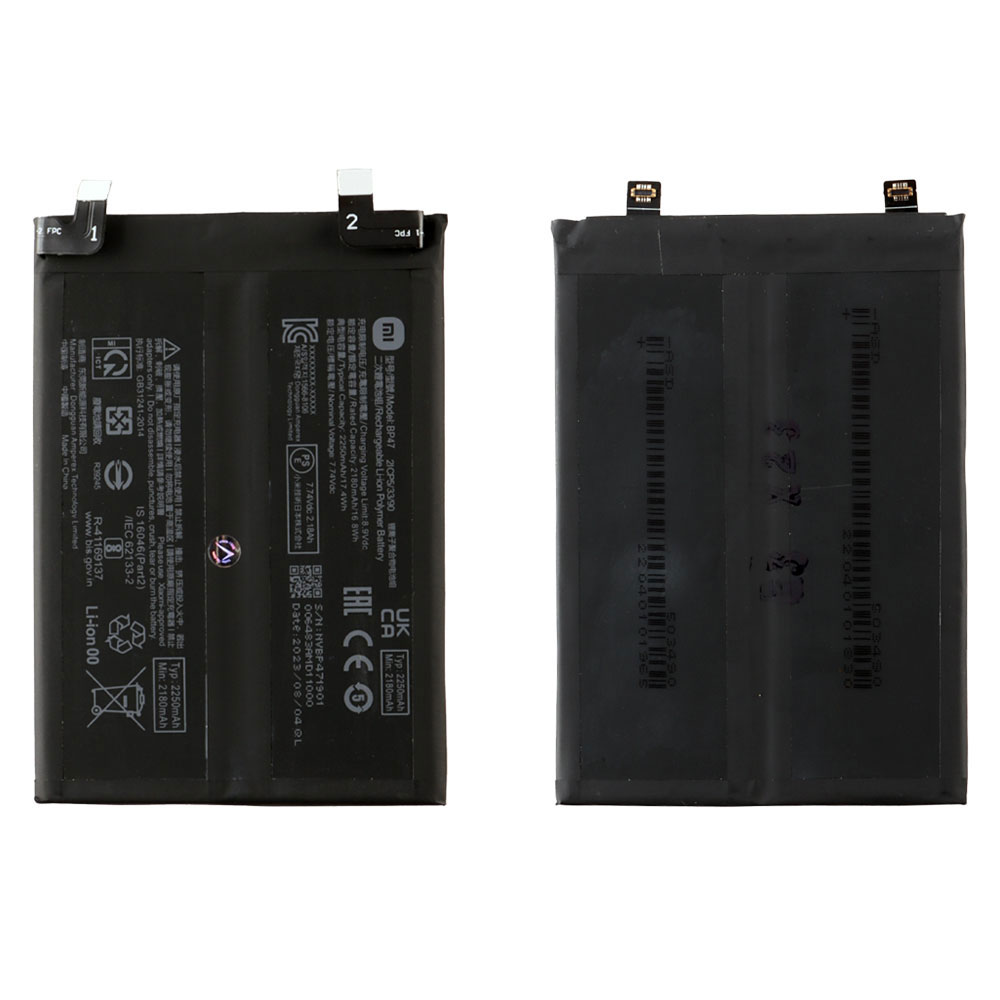 ΜΠΑΤΑΡΙΑ XIAOMI BP47 REDMI NOTE 11 PRO PLUS 5G 4500mAh BULK 3P OR