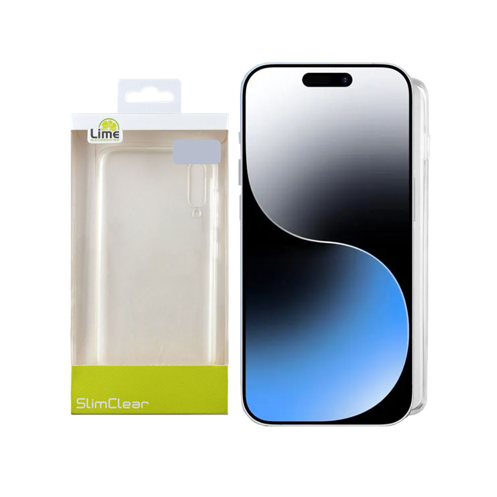 LIME ΘΗΚΗ IPHONE 15 6.1" SLIMCLEAR TPU CAMERA GUARD ΔΙΑΦΑΝΗ