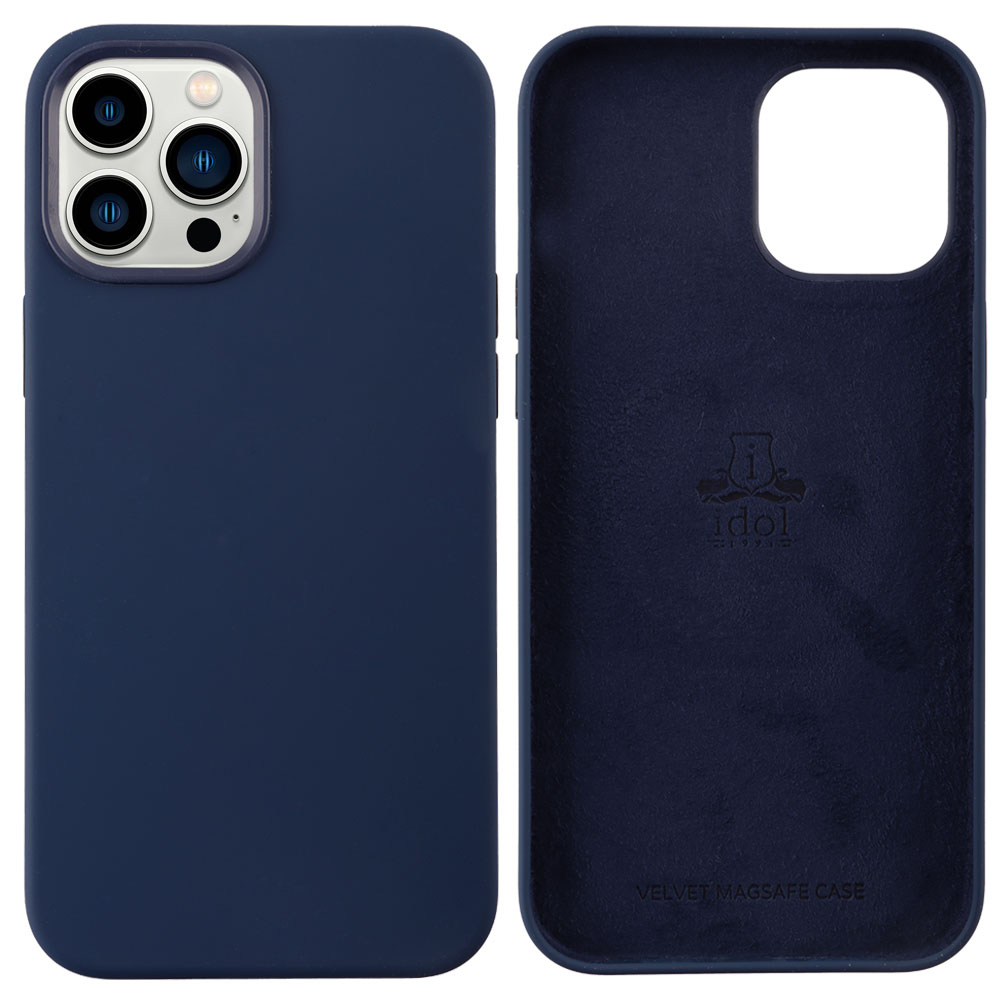 IDOL 1991 ΘΗΚΗ IPHONE 15 PRO 6.1" VELVET MAGSAFE TPU CAMERA GUARD BLUE