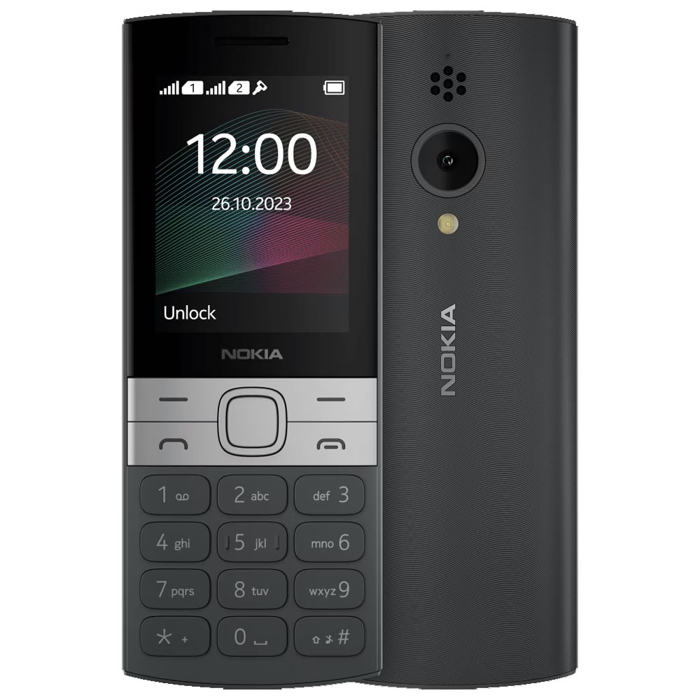 ΚΙΝΗΤΟ ΜΕ ΠΛΗΚΤΡΑ NOKIA 150 (2023) 2.4" DUAL SIM 2G 4MB/4MB (TA-1582) BLACK GR