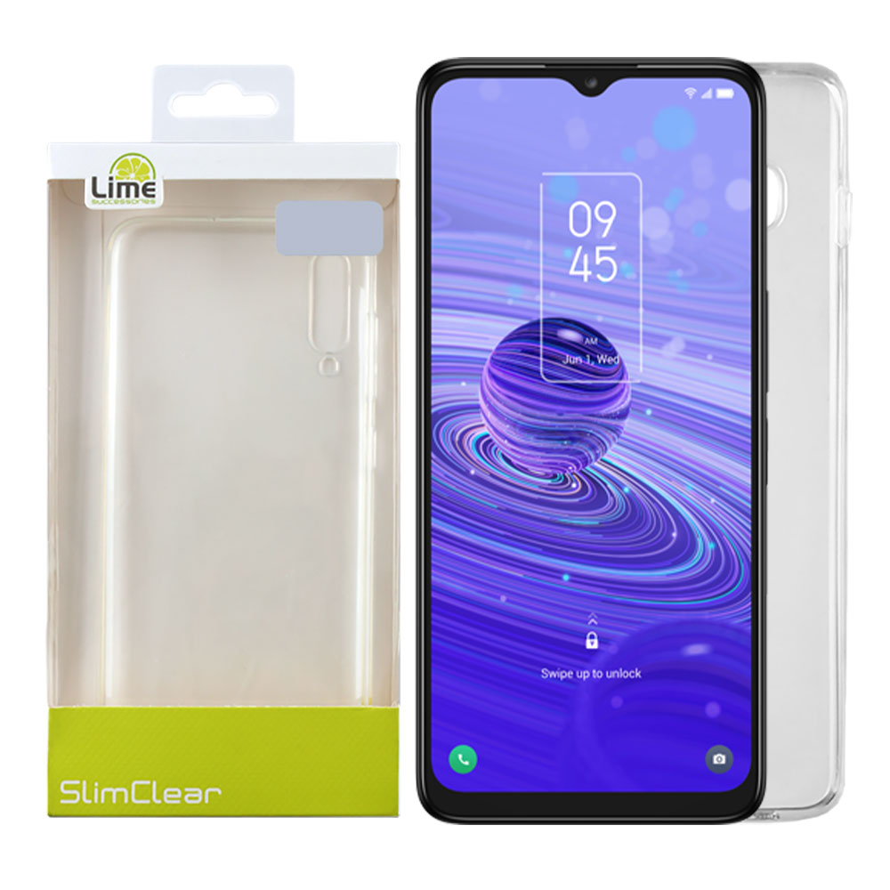 LIME ΘΗΚΗ TCL 40R 5G T771 6.6" SLIMCLEAR TPU CAMERA GUARD ΔΙΑΦΑΝΗ