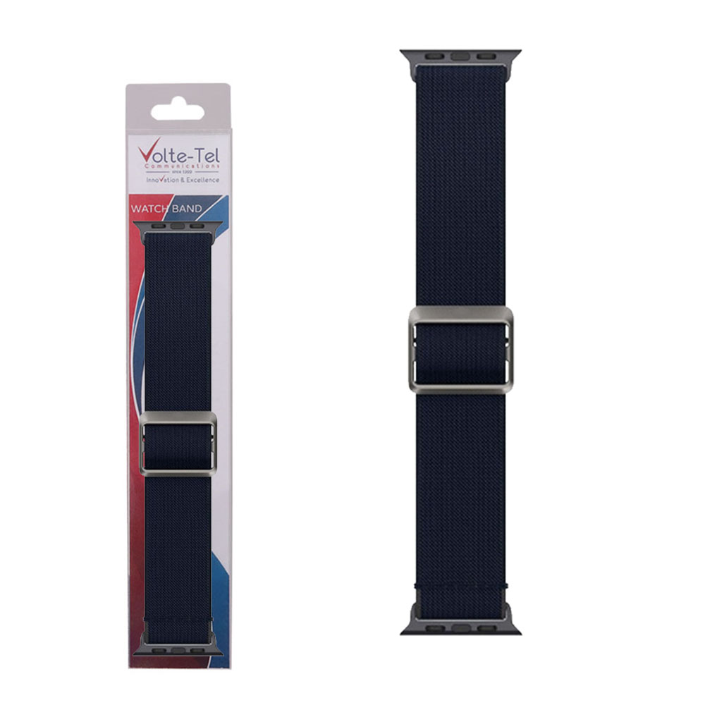 VOLTE-TEL ΛΟΥΡΑΚΙ ΡΟΛΟΓΙΟΥ APPLE WATCH 42/44/45/49mm LITE FIT DARK BLUE VT103