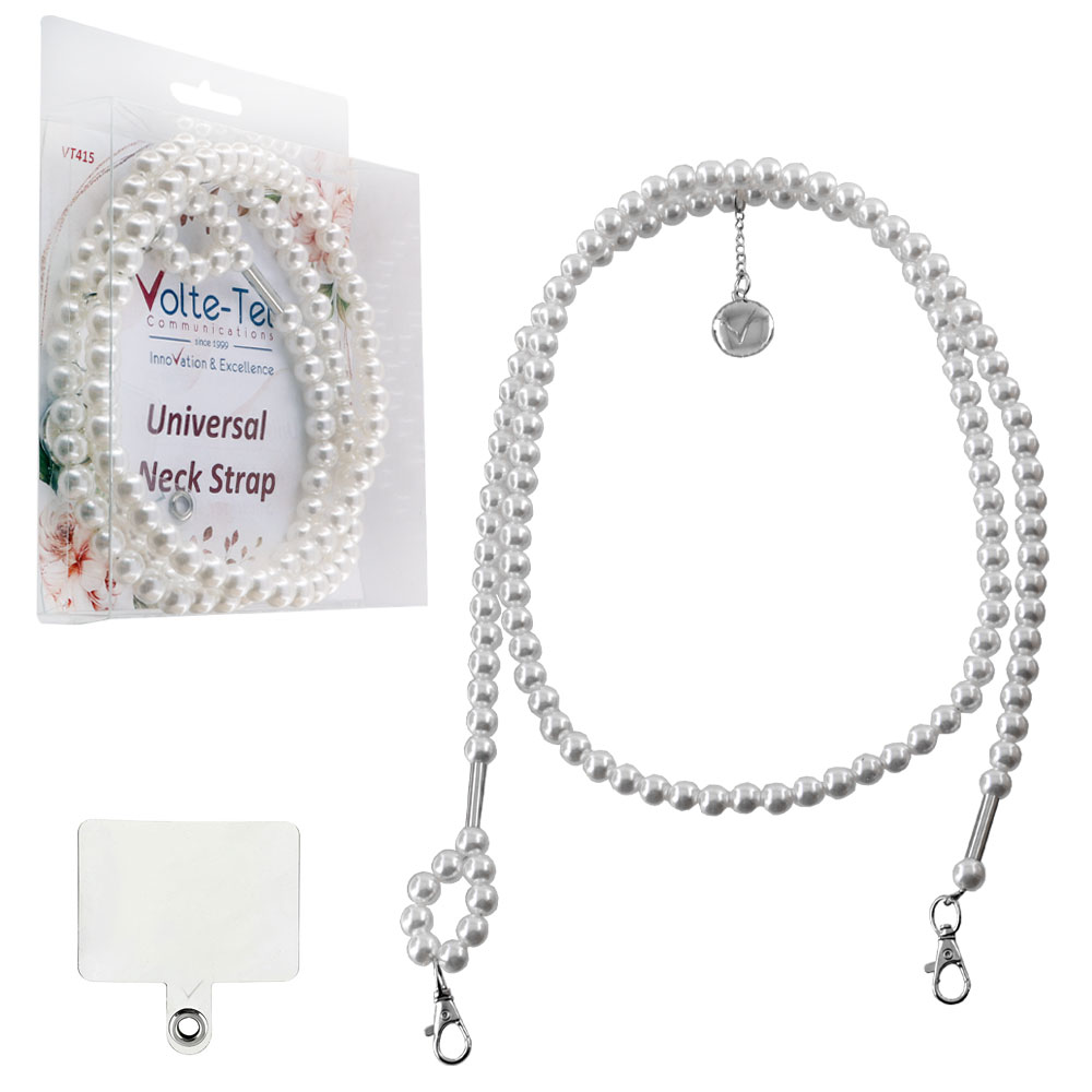 VOLTE-TEL NECK STRAP - ΑΛΥΣΙΔΑ ΛΑΙΜΟΥ ΓΙΑ ΘΗΚΕΣ ΠΕΡΛΕΣ VT415