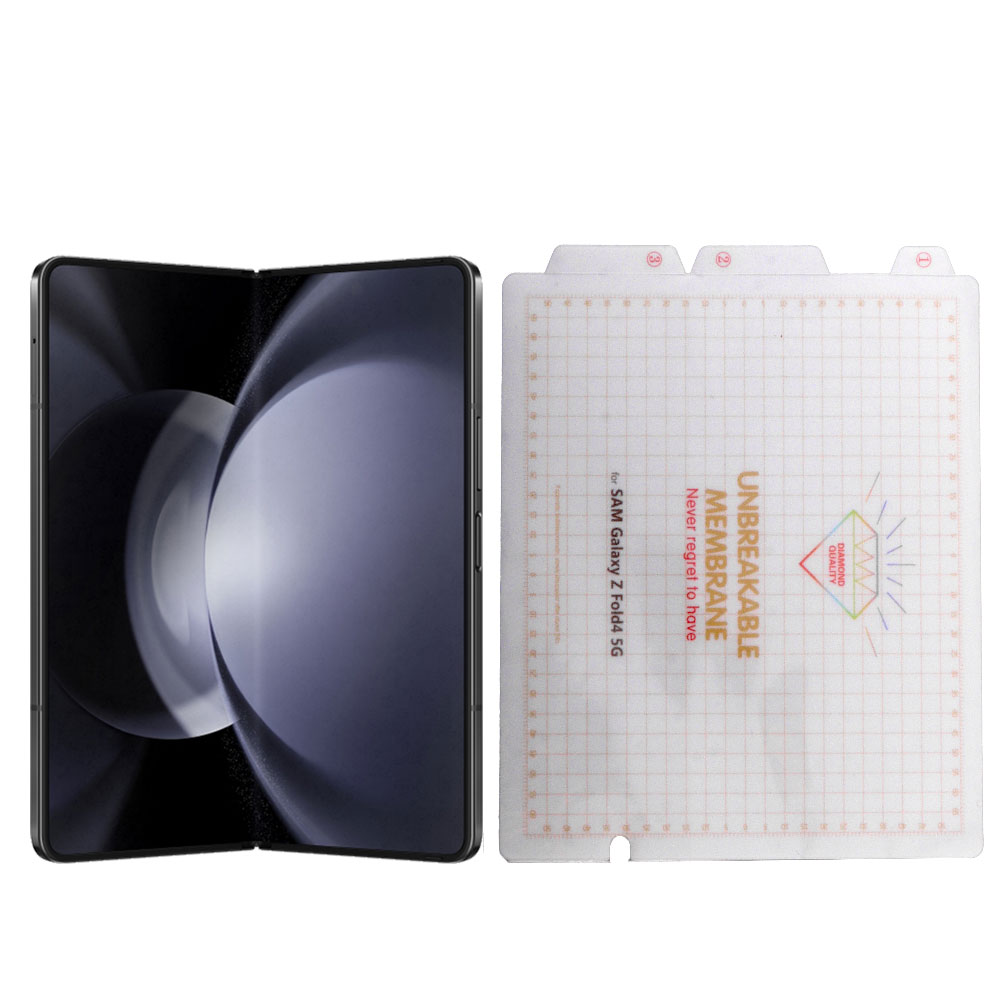 VOLTE-TEL PET SOFT FILM UNBREAKABLE MEMBRANE FOLDABLE SAMSUNG Z FOLD 5 5G F946 7.6" 0.20mm INSIDE
