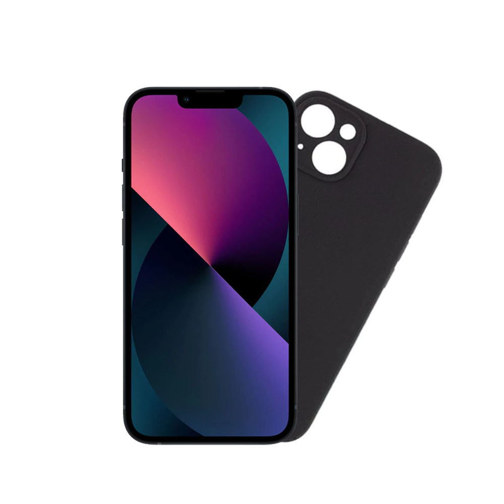 VOLTE-TEL ΘΗΚΗ IPHONE 13 6.1" SILICON TPU FULL CAMERA PROTECTION BLACK