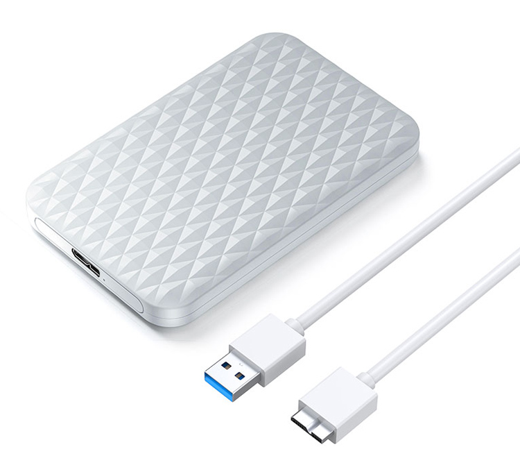 ORICO εξωτερική θήκη για 2.5" HDD/SSD 2520U3-V1 έως 4TB, 5Gbps, λευκή