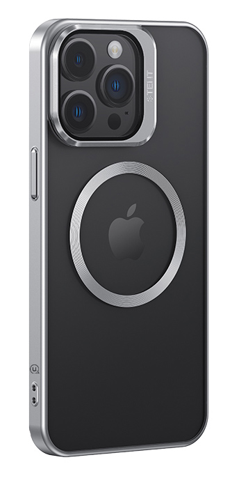 USAMS θήκη Geying US-BH857 για iPhone 15 Pro Max, διάφανη/ασημί
