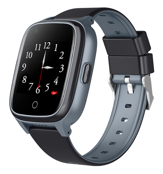 INTIME GPS smartwatch ΙΤ-047, 1.4", camera, 4G, IP67, μαύρο