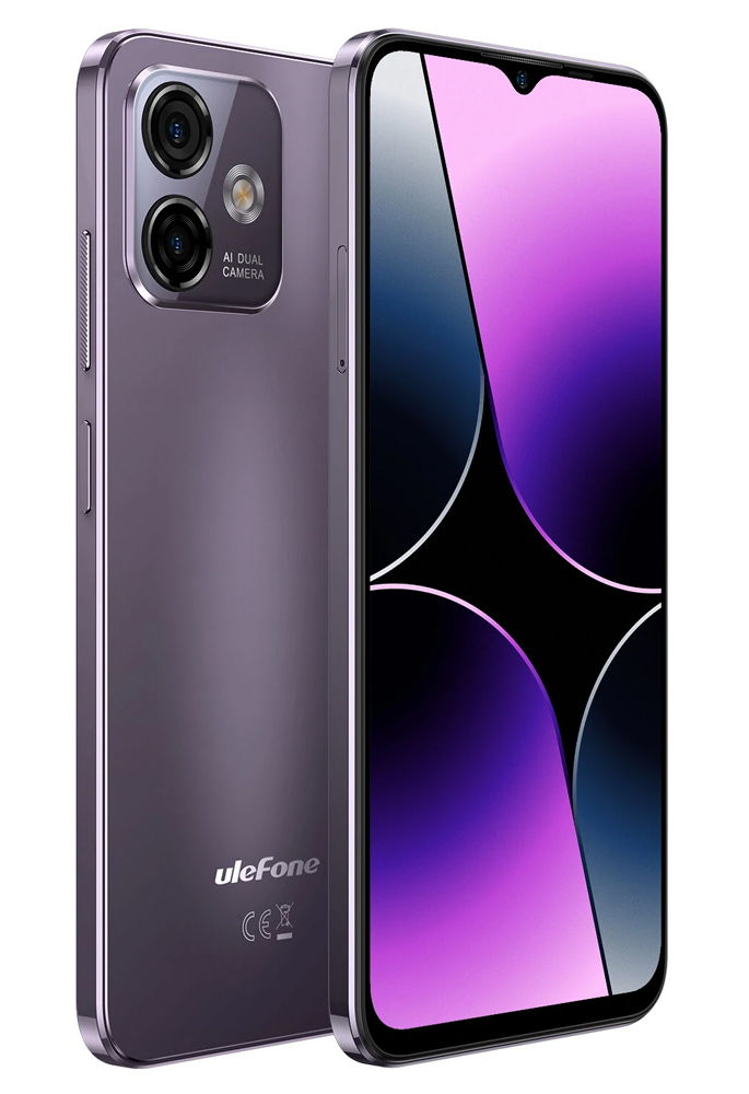 ULEFONE smartphone Note 16 Pro, 6.52", 8/512GB, octa-core, 50MP, μωβ
