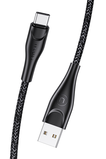 USAMS καλώδιο USB-C σε USB US-SJ392, 10W, 1m, μαύρο