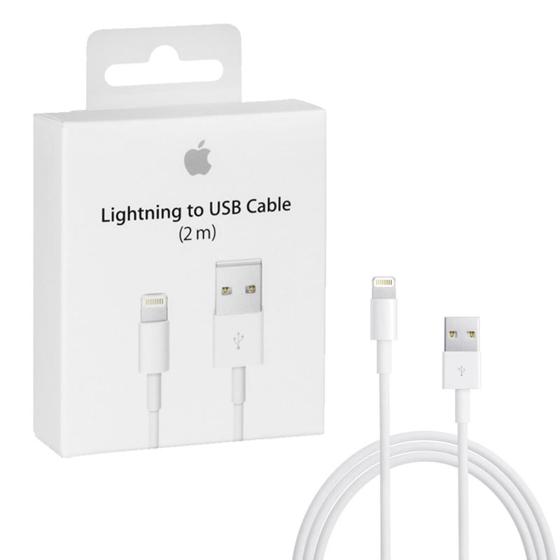 APPLE USB 2.0 TO LIGHTNING MD819ZM/A A1510 USB ΦΟΡΤΙΣΗΣ-DATA 2m WHITE PACKING OR