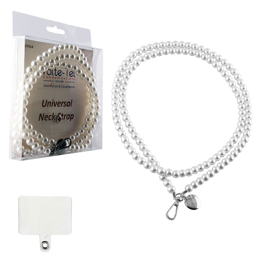 VOLTE-TEL NECK STRAP - ΑΛΥΣΙΔΑ ΛΑΙΜΟΥ ΓΙΑ ΘΗΚΕΣ ΠΕΡΛΕΣ VT414