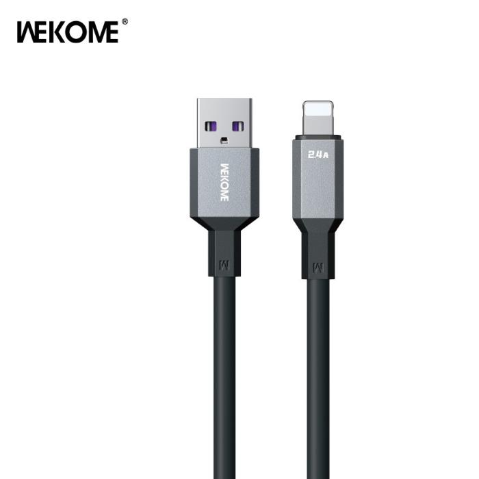 Charging Cable WK i6 Tint II Black 1,2m WDC-17i 2.4A