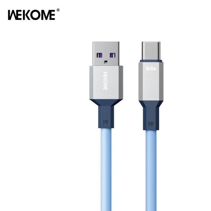 Charging Cable WK TYPE-C Tint II Blue1,2m WDC-17a 6A