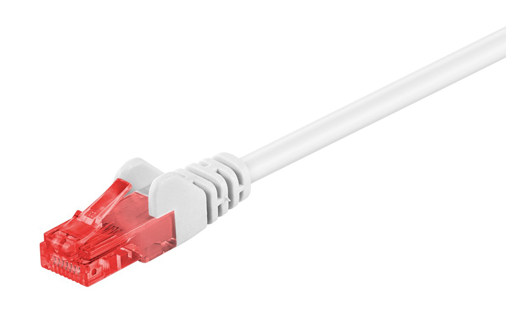 GOOBAY καλώδιο δικτύου 95661, CAT 6 U/UTP, CCA, 25m, λευκό