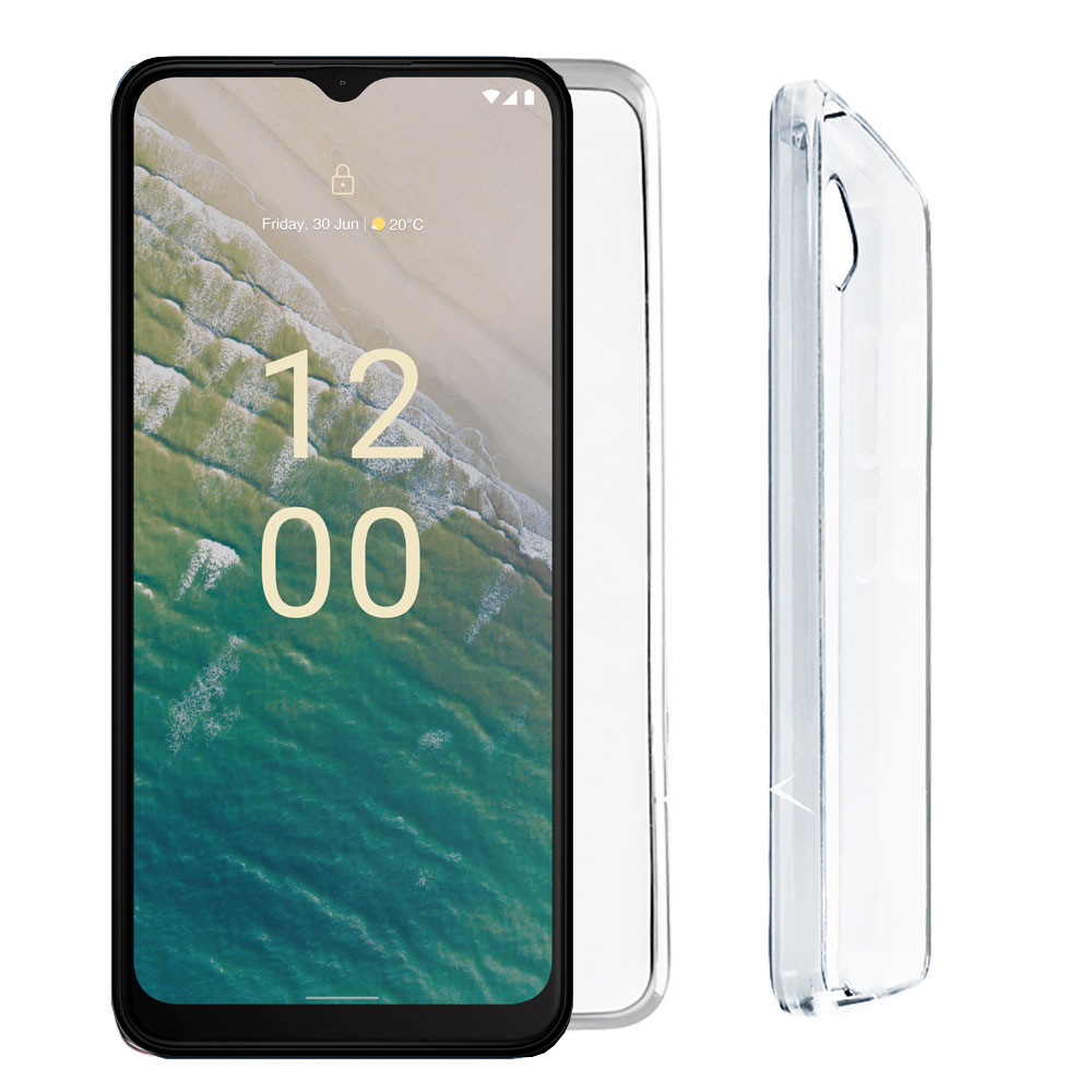 VOLTE-TEL ΘΗΚΗ NOKIA C32 6.5" SLIMCOLOR AIR TPU CAMERA GUARD ΔΙΑΦΑΝΗ