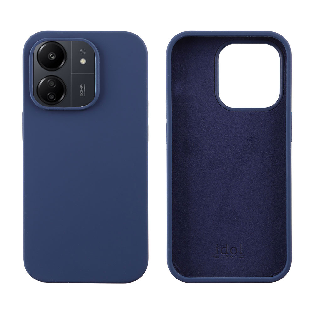 IDOL 1991 ΘΗΚΗ XIAOMI REDMI 13C 4G 6.74" VELVET ELITE TPU 4 SIDE FULL CAMERA PROTECTION BLUE
